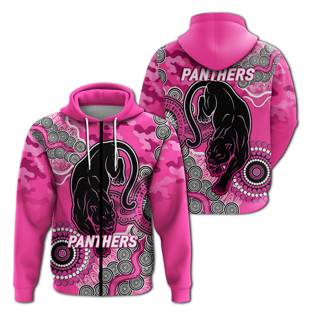 Panthers Rugby ANZAC Day Camouflage Indigenous Art Hoodie - LT12 - Vibe Hoodie Shop