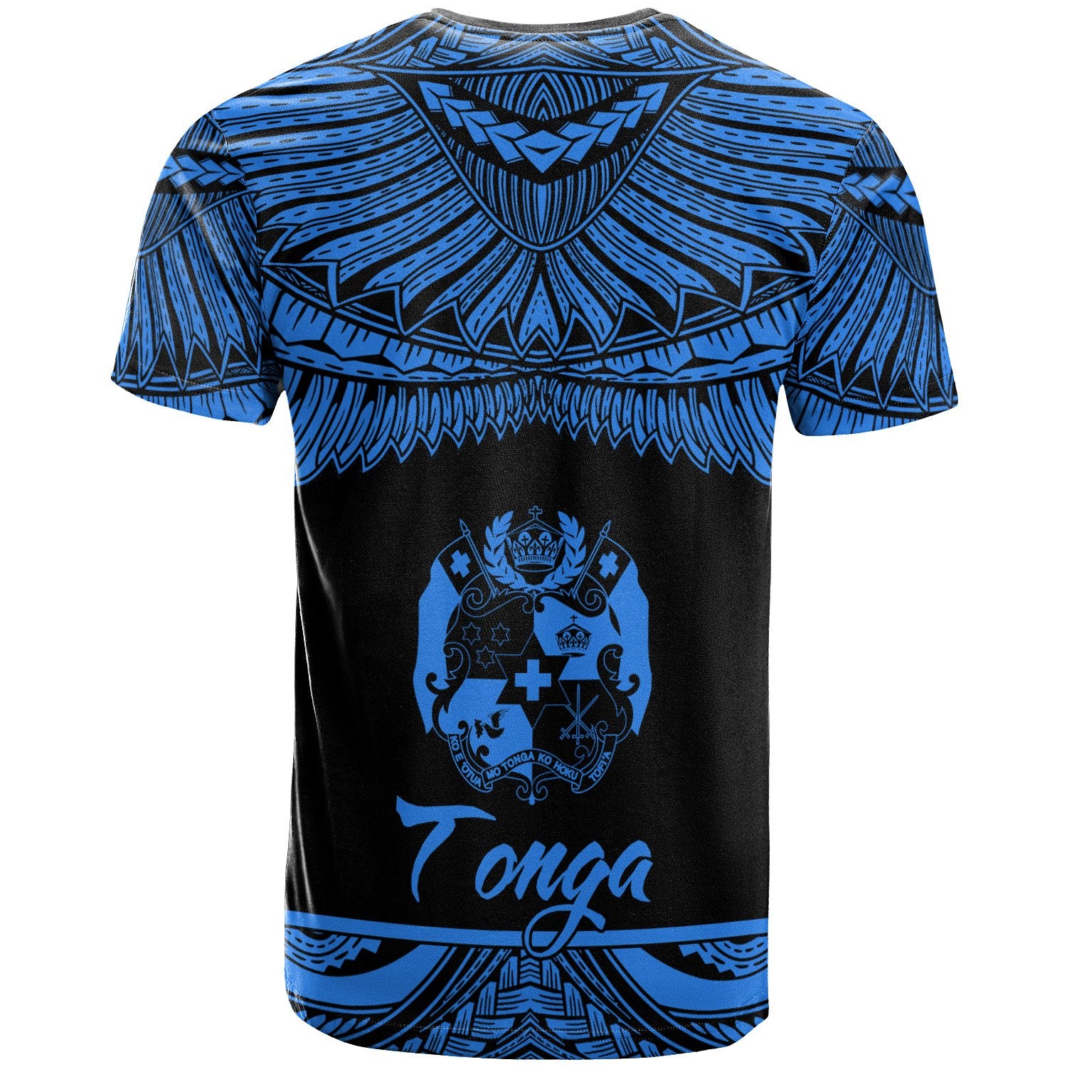 Tonga Polynesian T Shirt Tonga Pride Blue Version - Vibe Hoodie Shop