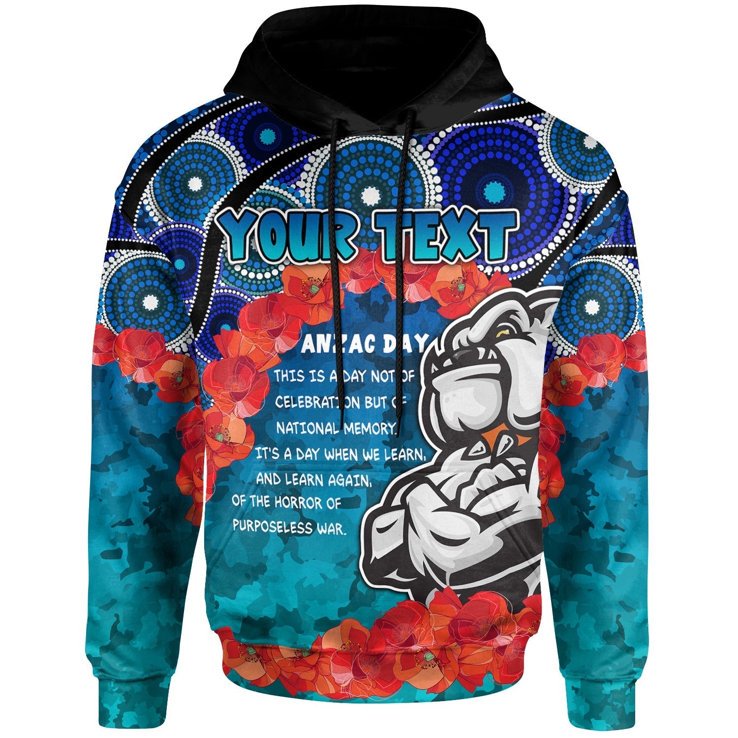 australia-canterbury-bankstown-anzac-custom-hoodie-aussie-anzac-bulldog-hoodie