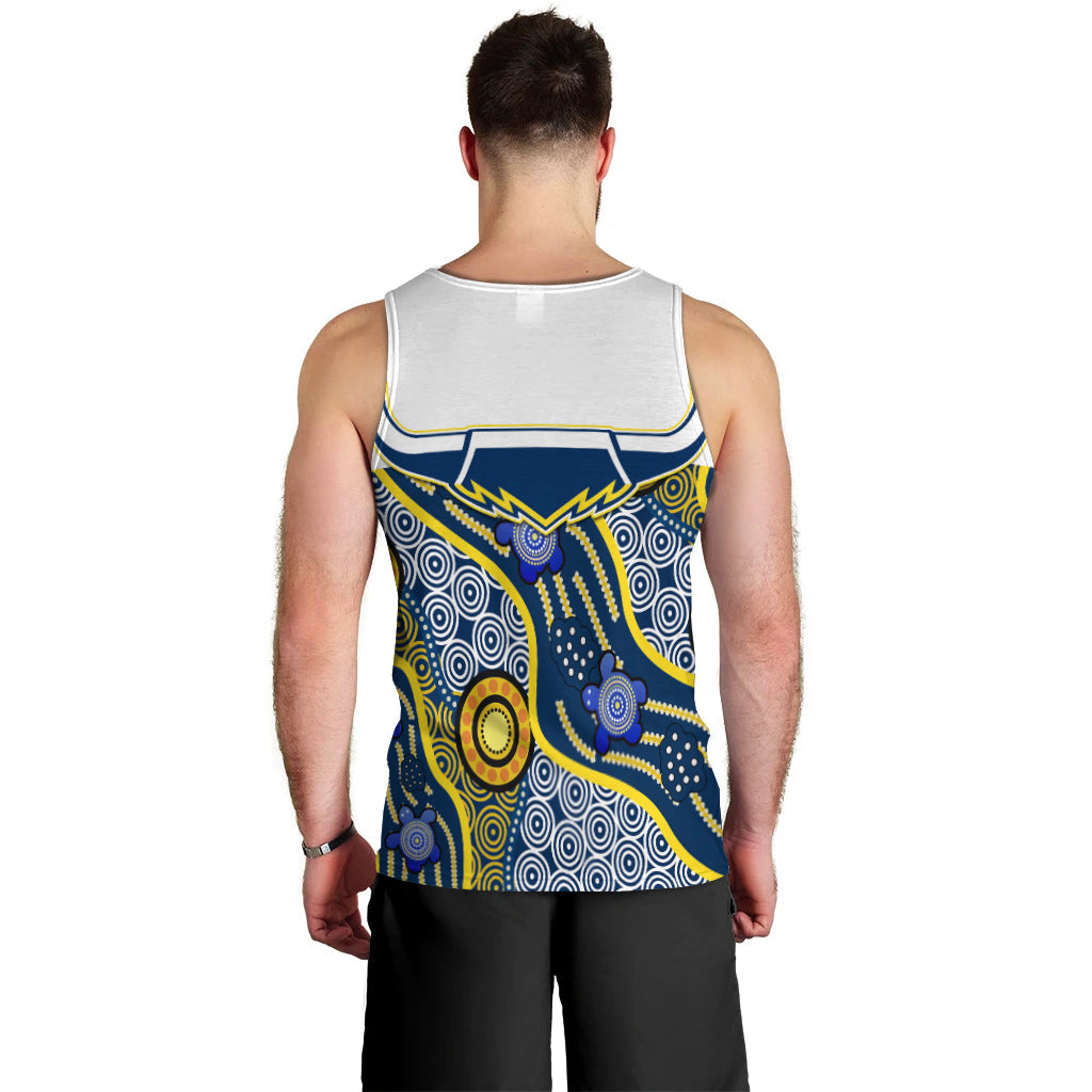 Cowboys Men Tank Top North Queensland Indigenous - Vibe Hoodie Shop