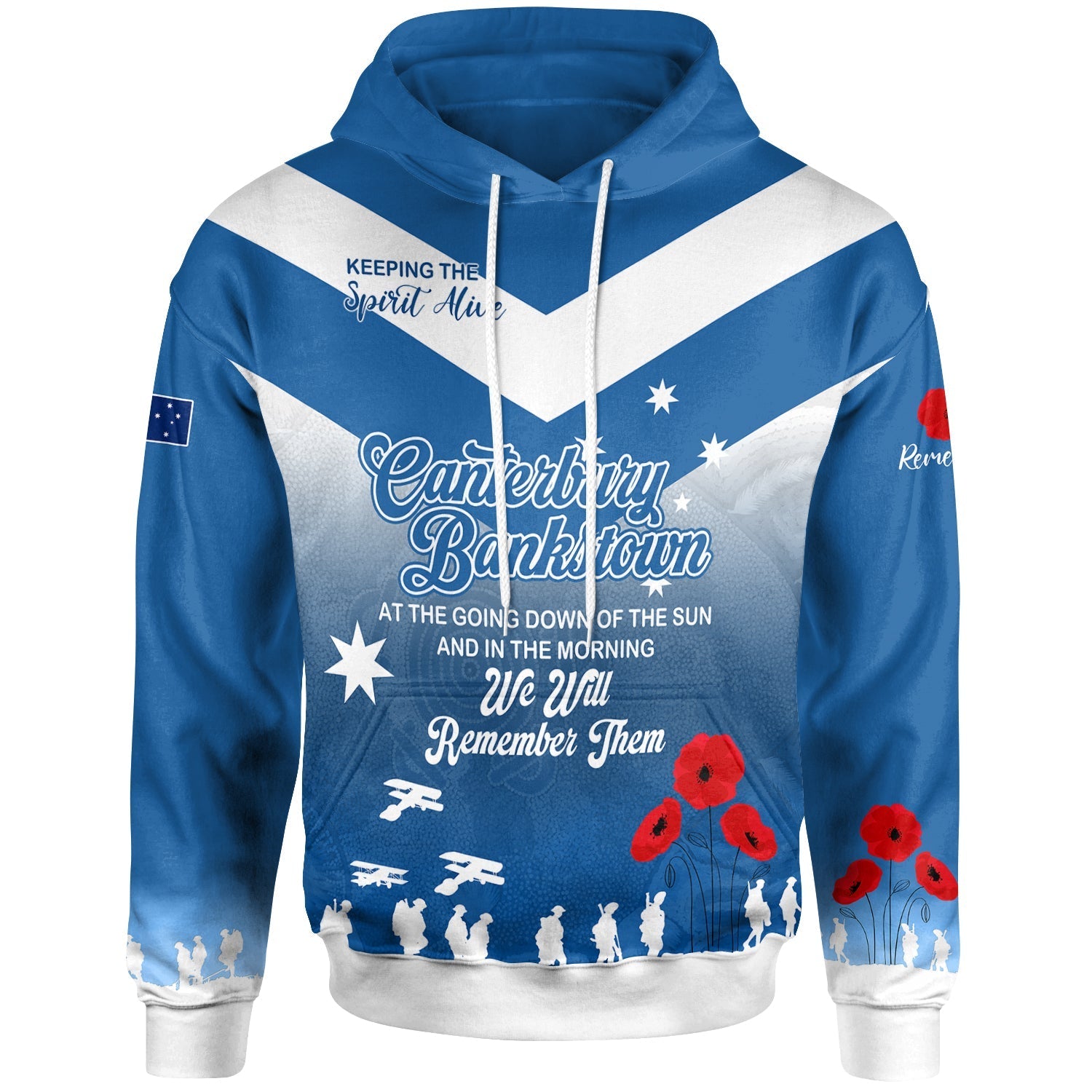 australia-canterbury-bankstown-anzac-custom-hoodie-keeping-the-spirit-alive-hoodie