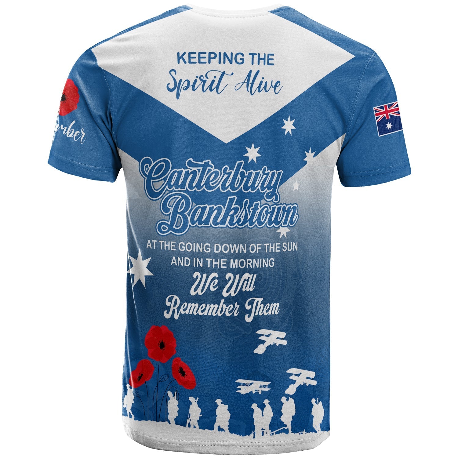 australia-canterbury-bankstown-anzac-custom-t-shirt-keeping-the-spirit-alive-t-shirt
