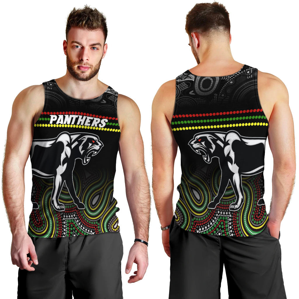 Panthers Indigenous Men Tank Top Premiers Penrith Champion - Vibe Hoodie Shop