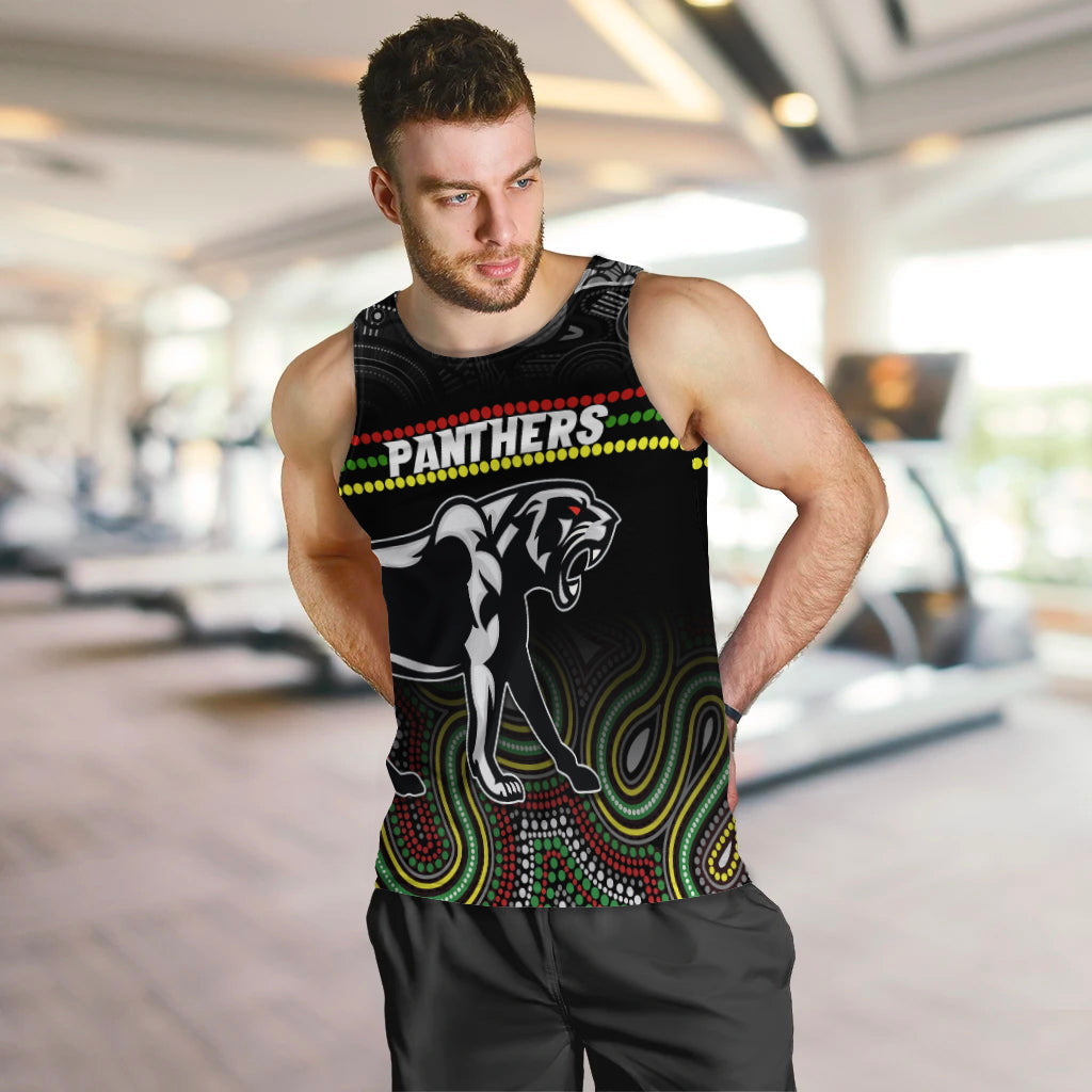 Panthers Indigenous Men Tank Top Premiers Penrith Champion - Vibe Hoodie Shop