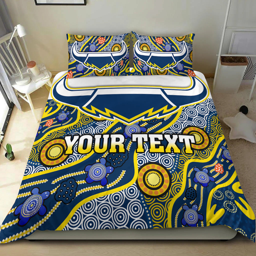 (Custom Personalised) Cowboys Bedding Set North Queensland Indigenous - Vibe Hoodie Shop