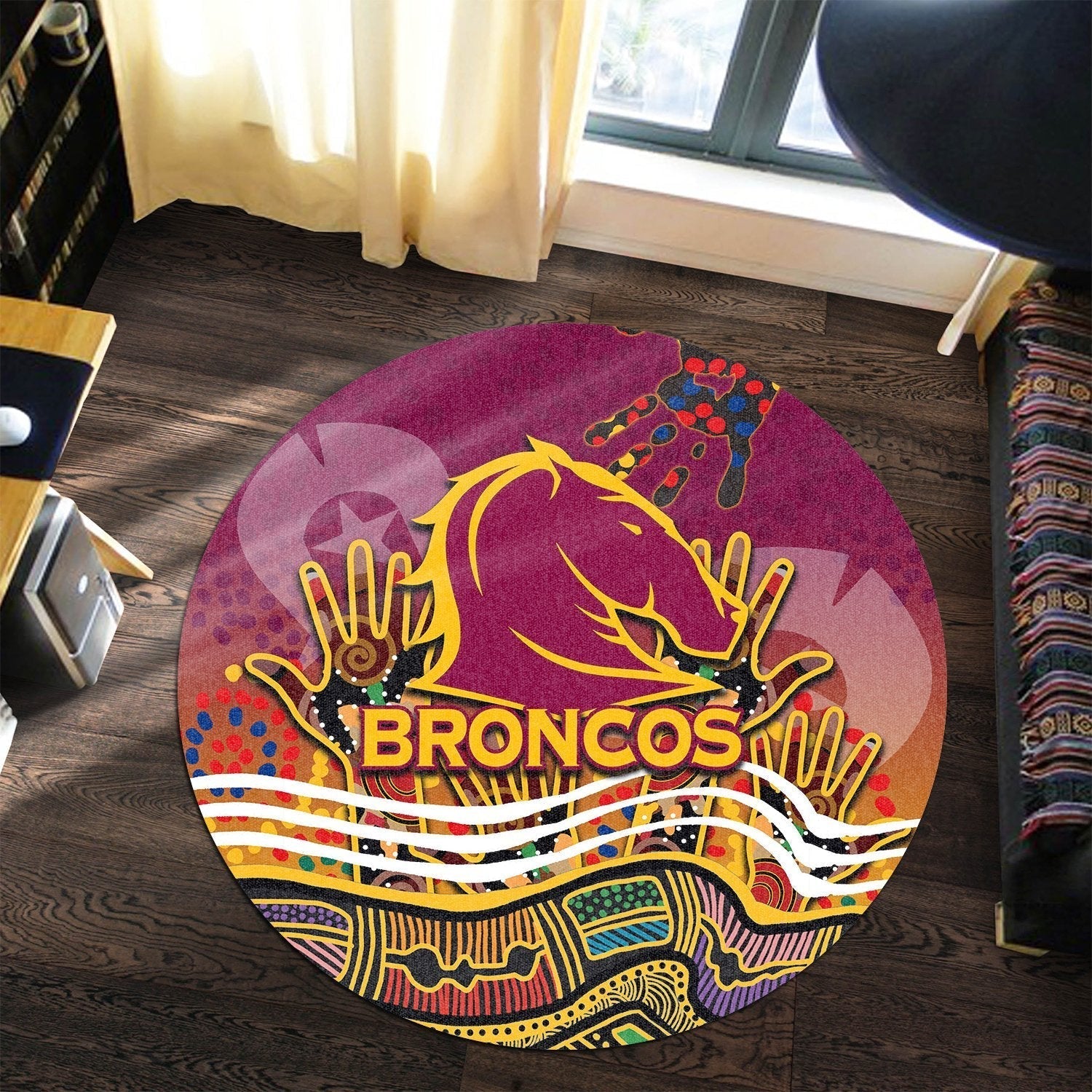 naidoc-brisbane-broncos-round-carpet-torres-strait-islander