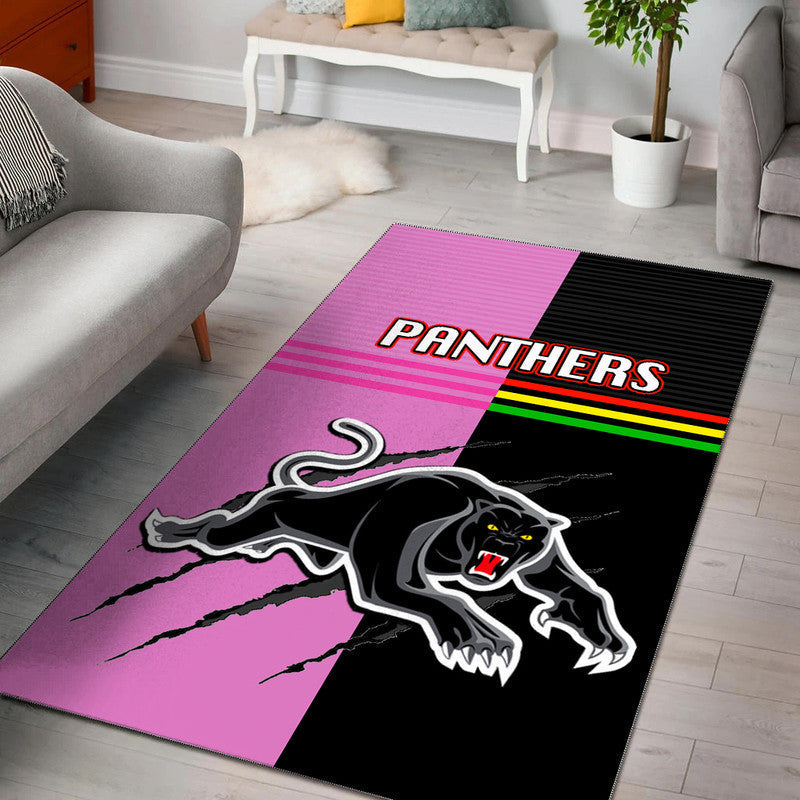 Panthers Rugby Area Rug Mix Color Jersey - Vibe Hoodie Shop