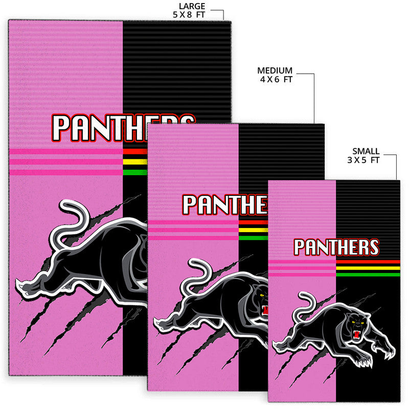 Panthers Rugby Area Rug Mix Color Jersey - Vibe Hoodie Shop