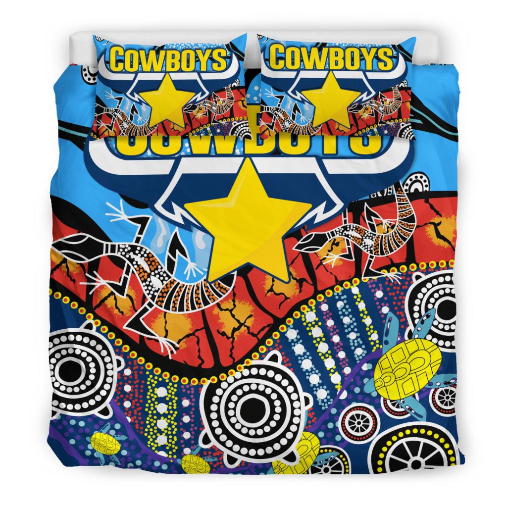Cowboys Indigenous Bedding Set - Vibe Hoodie Shop