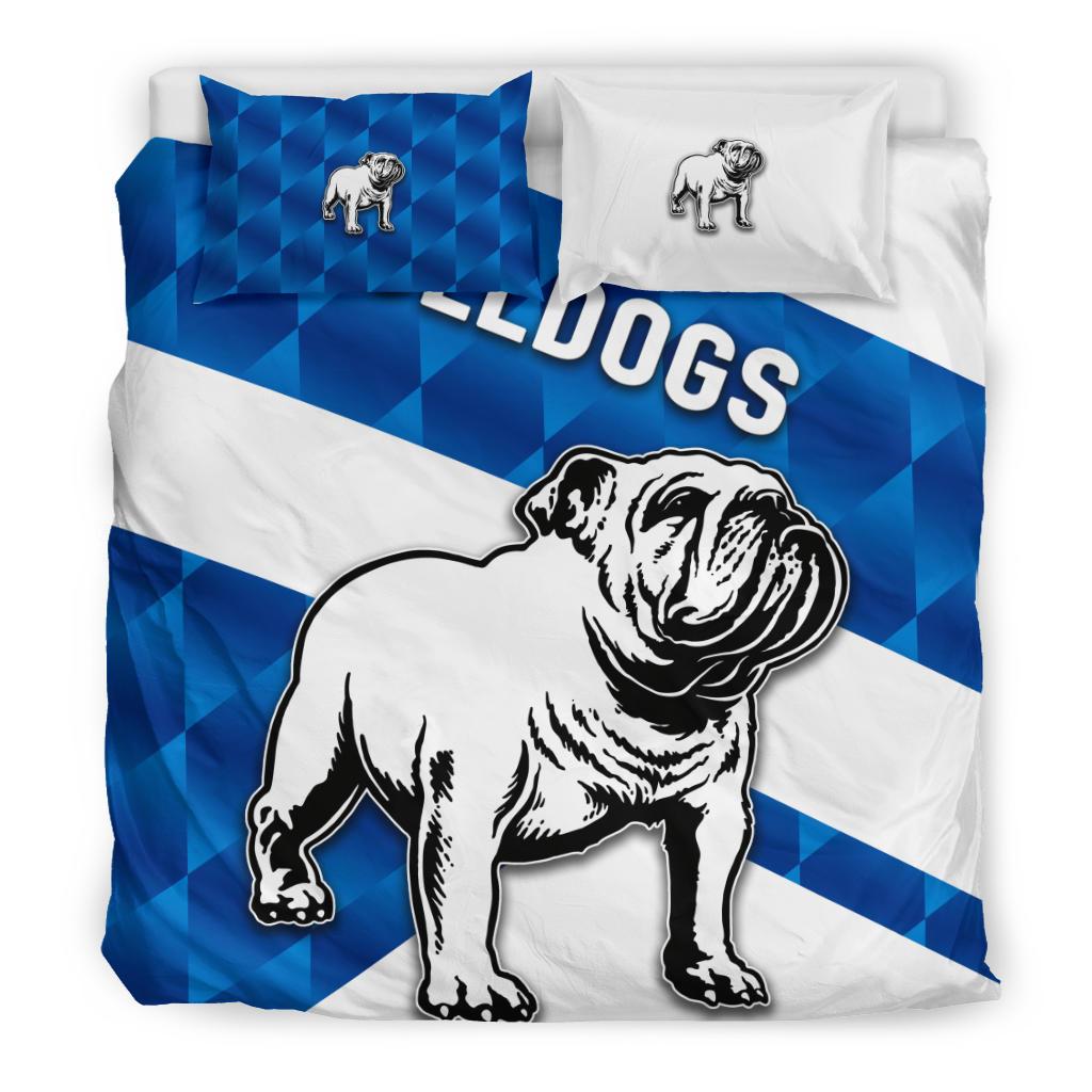 Bulldogs Bedding Set Sporty Style - Vibe Hoodie Shop