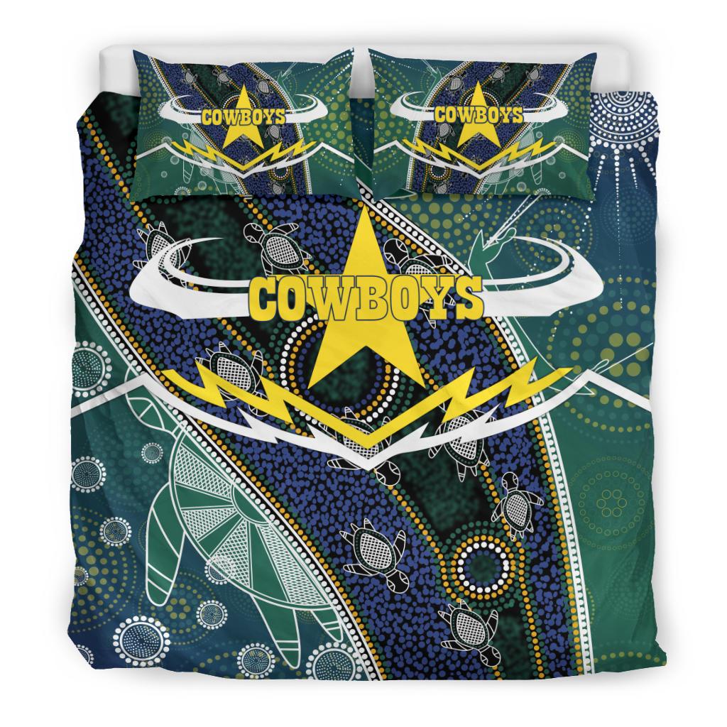 Cowboys Aboriginal Bedding Set - Vibe Hoodie Shop