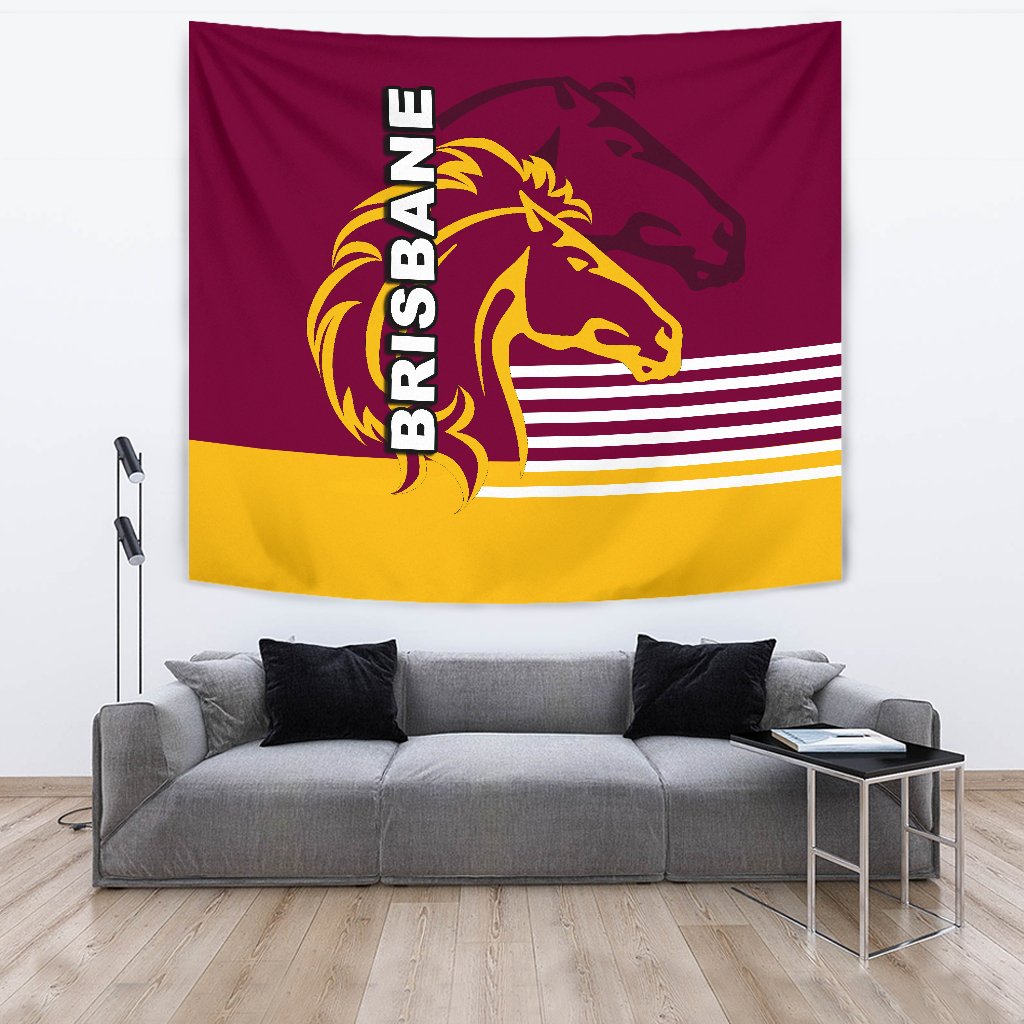 Brisbane Broncos Tapestry - Vibe Hoodie Shop