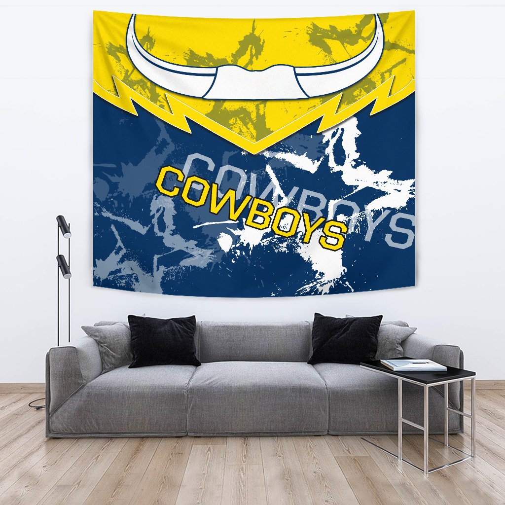 North Queensland Cowboys Tapestry - Vibe Hoodie Shop