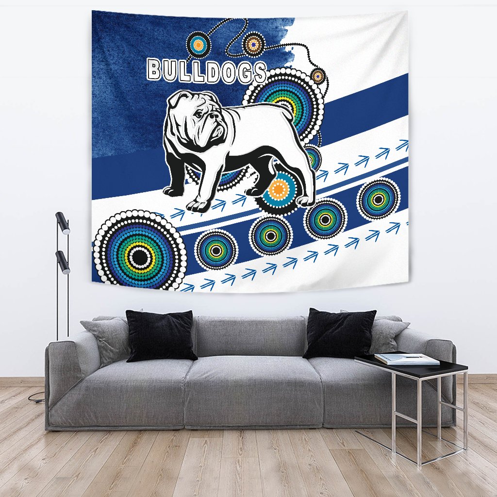 Bulldogs Tapestry Special Indigenous - Vibe Hoodie Shop