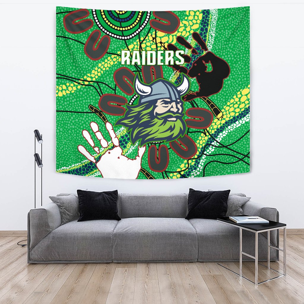 Canberra Tapestry Raiders Indigenous 2 - Vibe Hoodie Shop