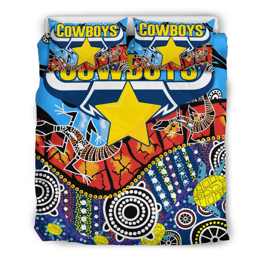 Cowboys Indigenous Bedding Set - Vibe Hoodie Shop
