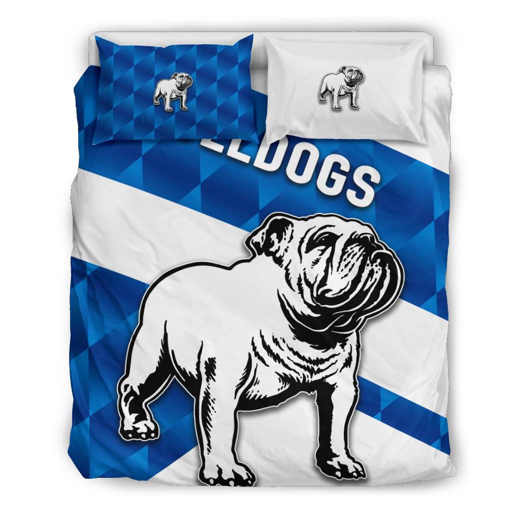 Bulldogs Bedding Set Sporty Style - Vibe Hoodie Shop