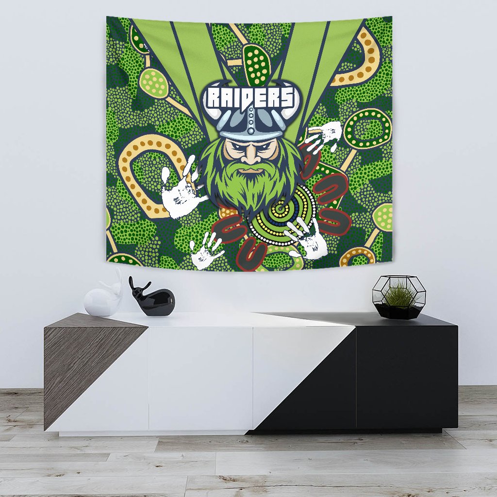 Raiders Tapestry Canberra Indigenous - Vibe Hoodie Shop