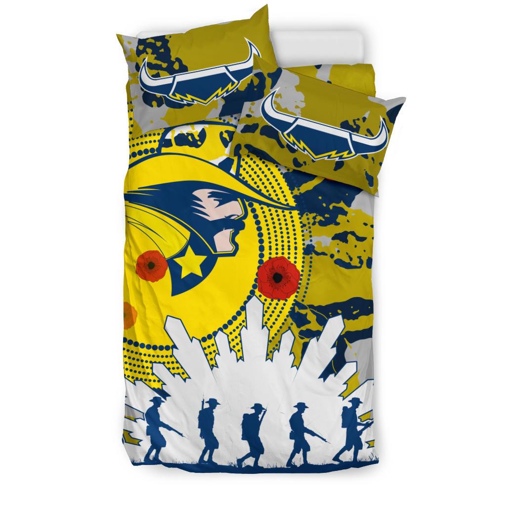 Cowboys ANZAC Bedding Set Will Remember Forever - Vibe Hoodie Shop