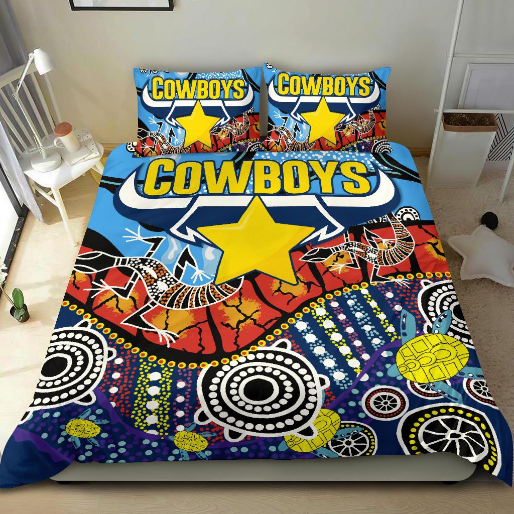 Cowboys Indigenous Bedding Set - Vibe Hoodie Shop