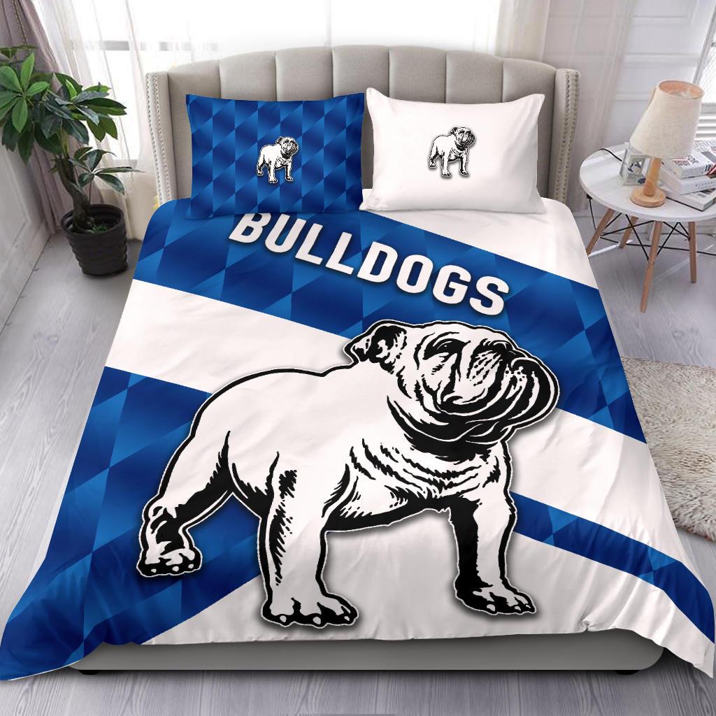 Bulldogs Bedding Set Sporty Style - Vibe Hoodie Shop