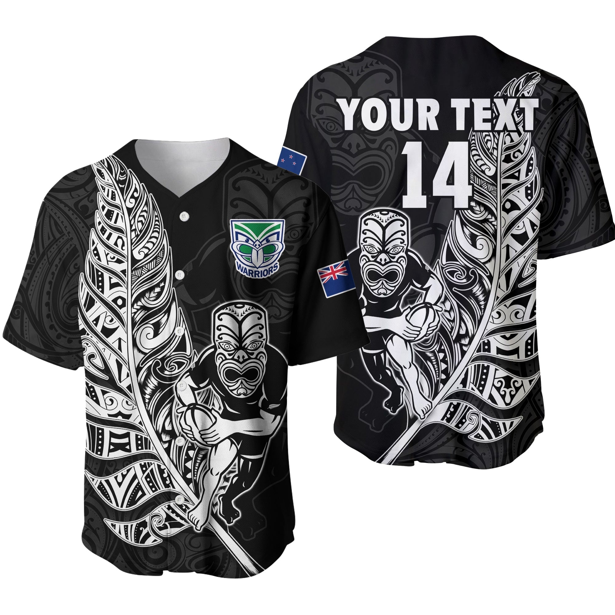 custom-text-and-number-new-zealand-tiki-rugby-baseball-jersey-nz-warriors-fern-maori-style