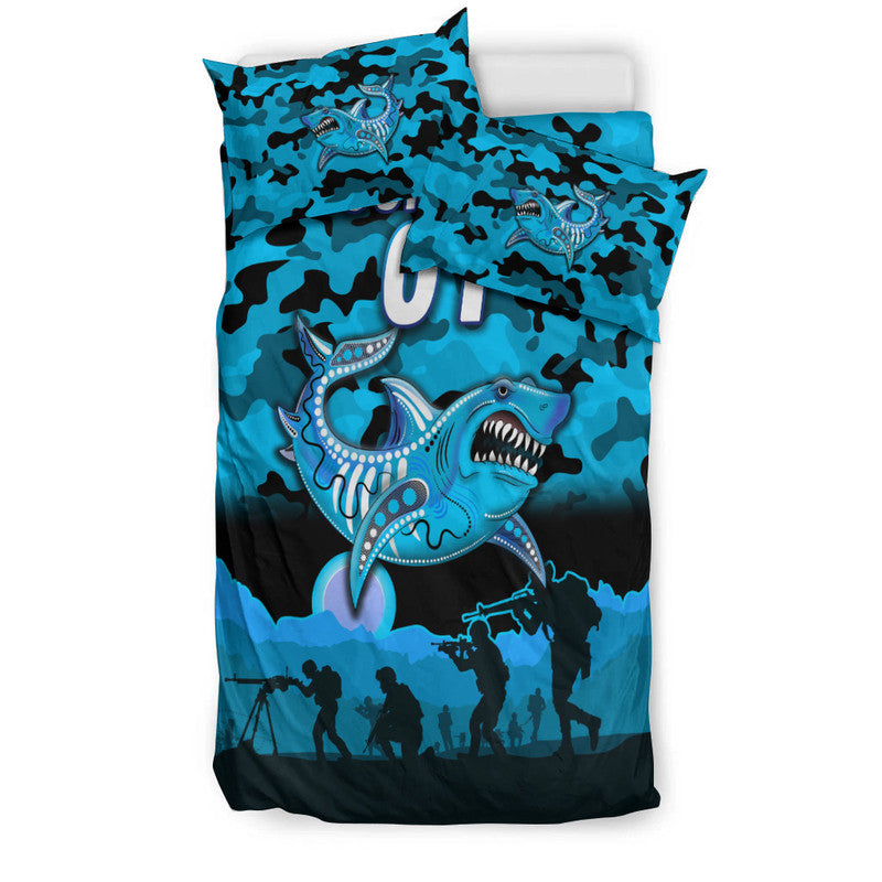 custom-personalised-cronulla-sutherland-sharks-anzac-2022-bedding-set-simple-style-black-lt8