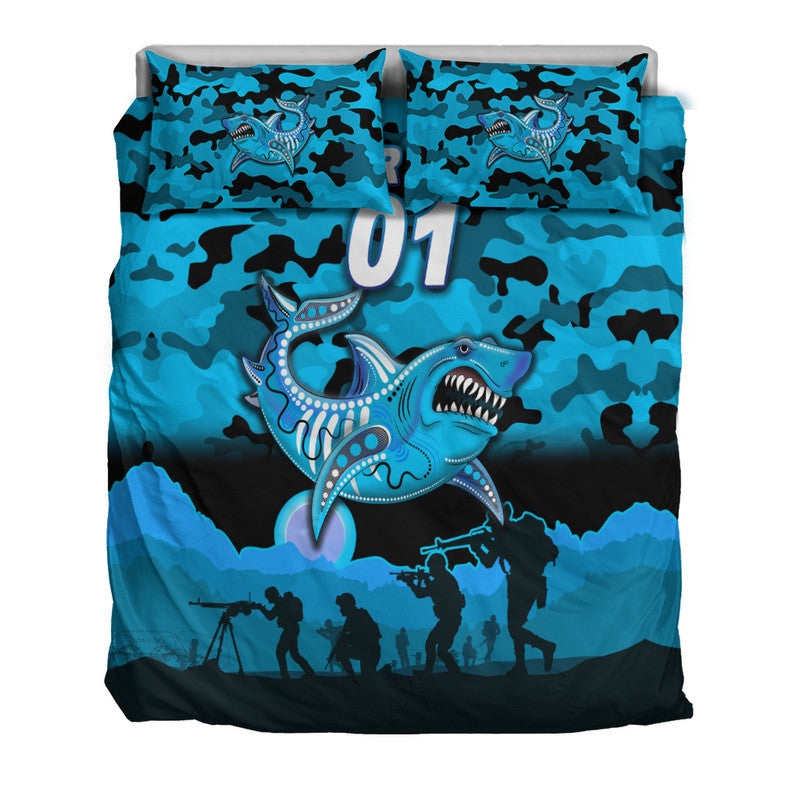 custom-personalised-cronulla-sutherland-sharks-anzac-2022-bedding-set-simple-style-black-lt8