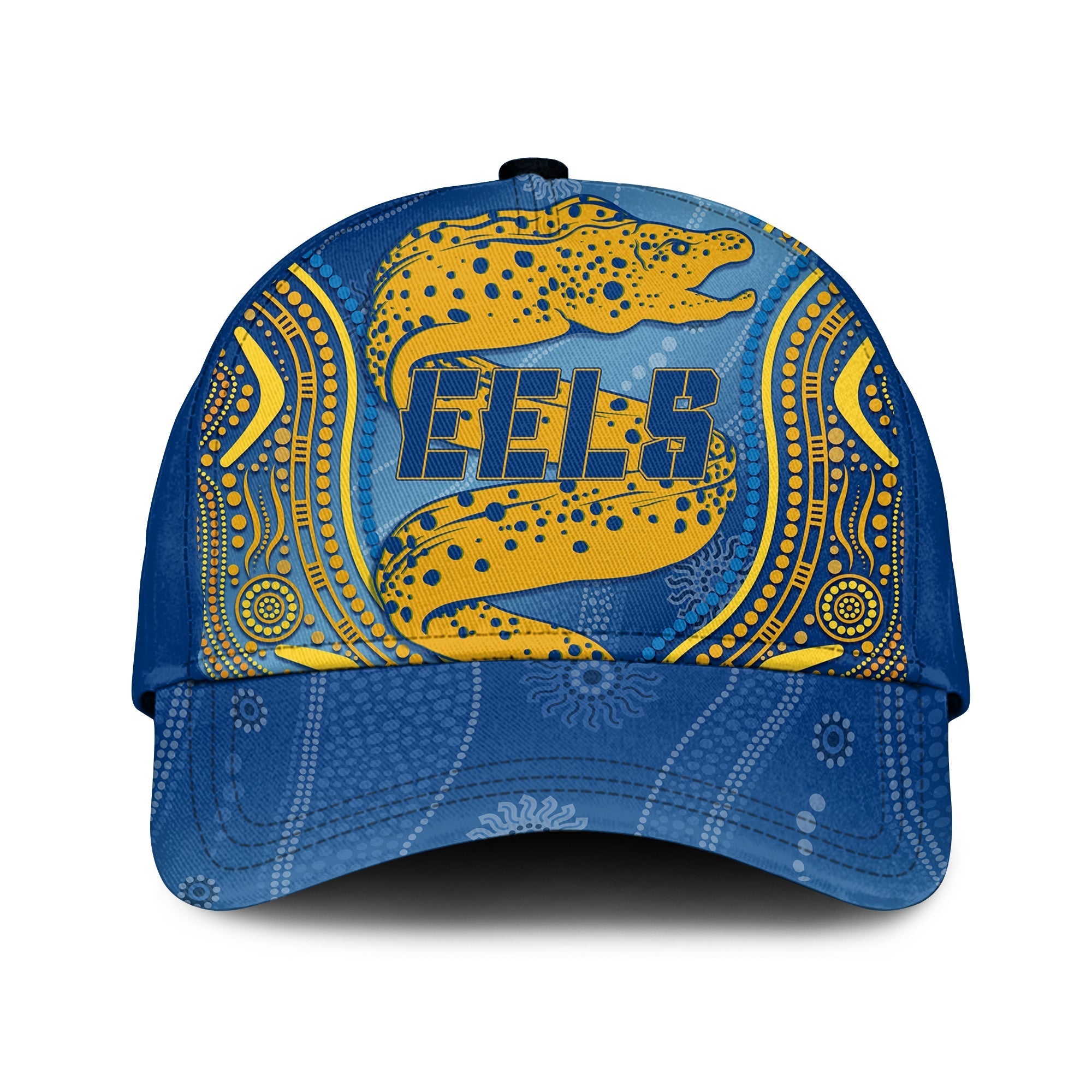 Parramatta Rugby Eels Classic Cap Aboriginal Simple Style - Vibe Hoodie Shop