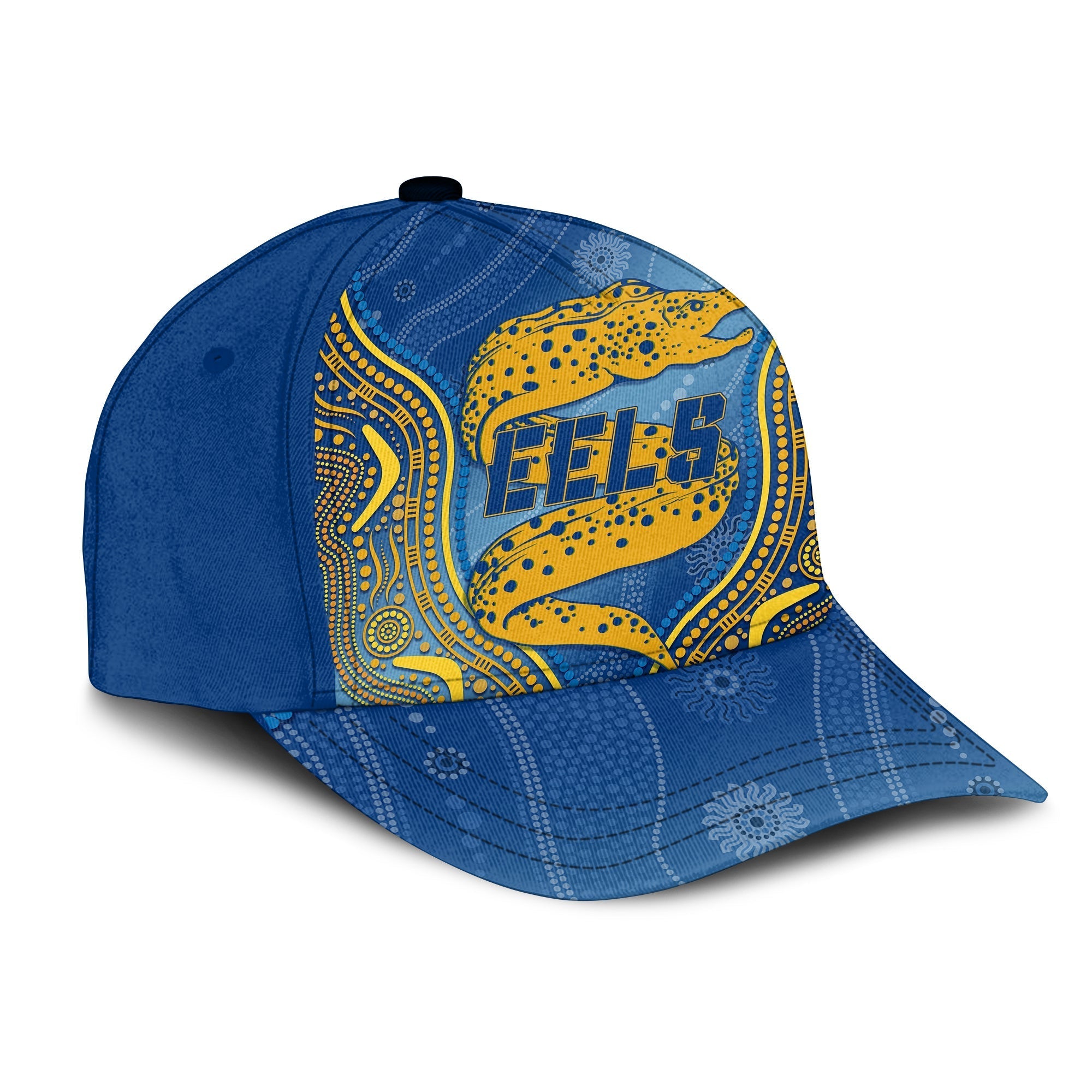 Parramatta Rugby Eels Classic Cap Aboriginal Simple Style - Vibe Hoodie Shop