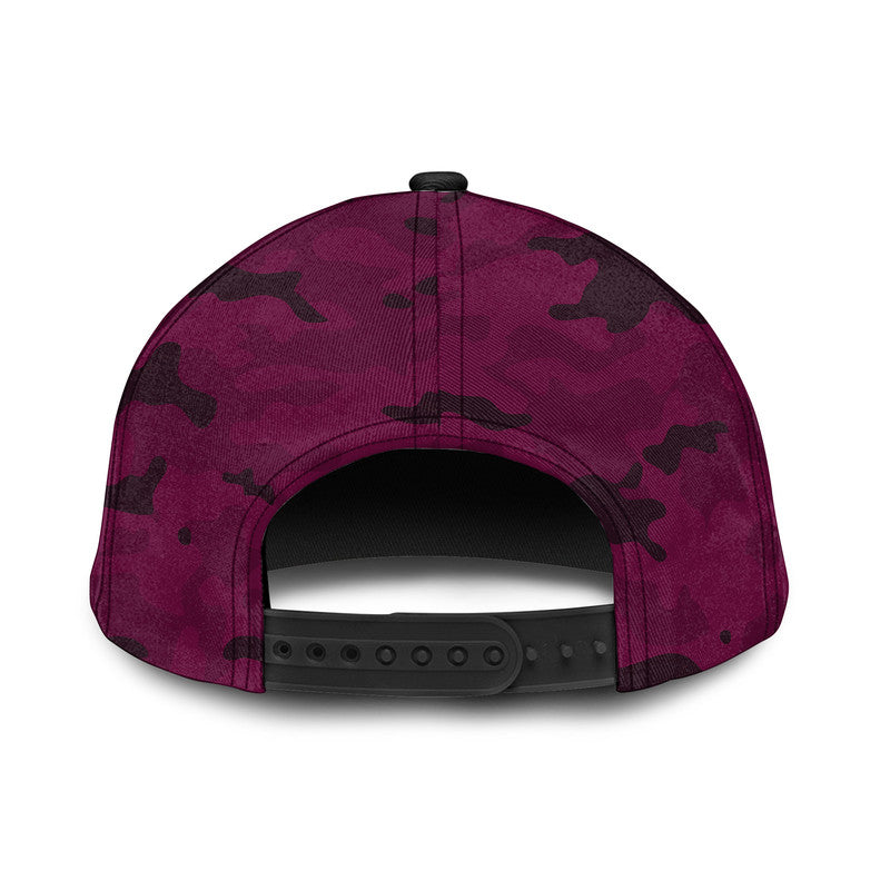 Brisbane Broncos ANZAC 2022 NRL Classic Cap Simple Style - Maroon - Vibe Hoodie Shop