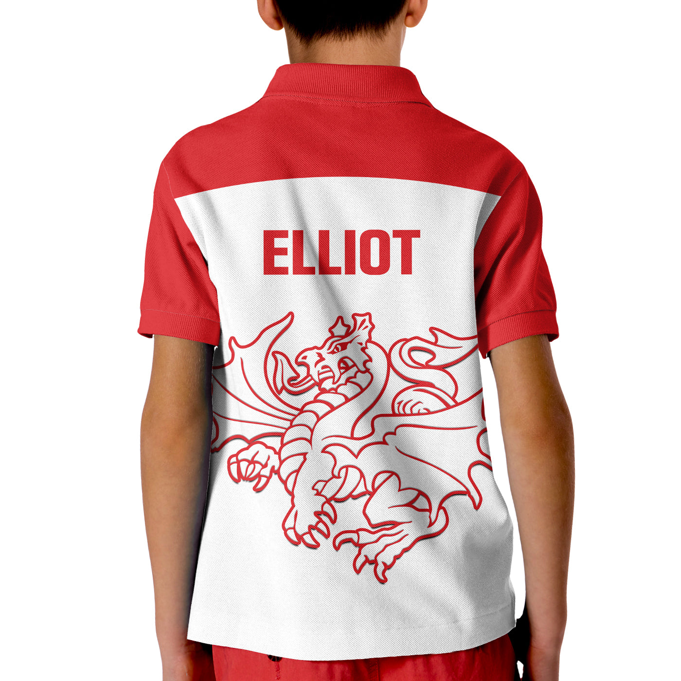 CUSTOMER REQUEST- ELLIOT -02/12/2023 - Kid Polo Shirt - - Vibe Hoodie Shop