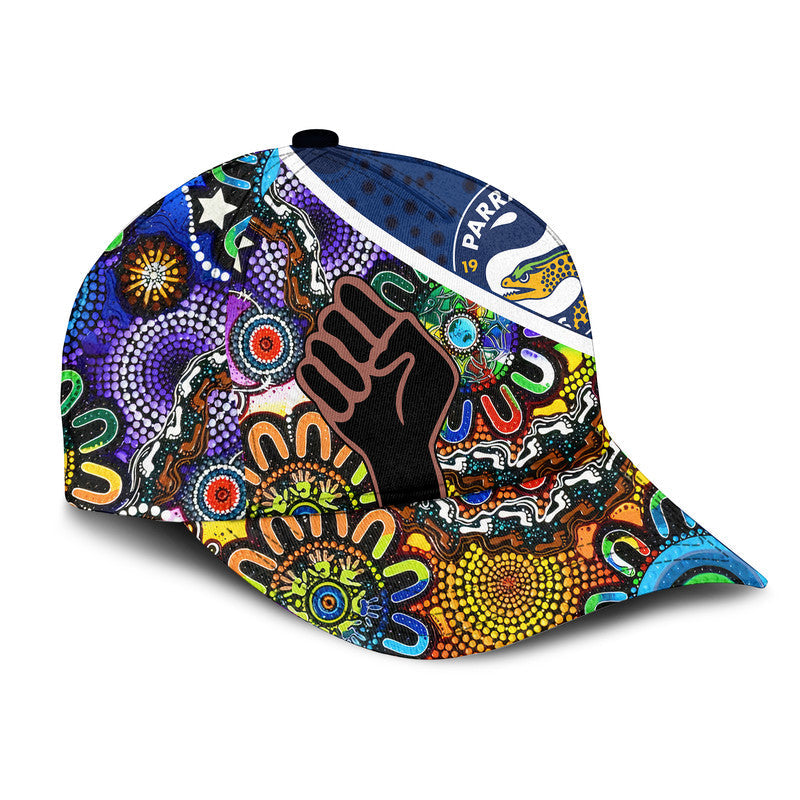 Parramatta Eels Classic Cap Eels Indigenous Aboriginal - Vibe Hoodie Shop