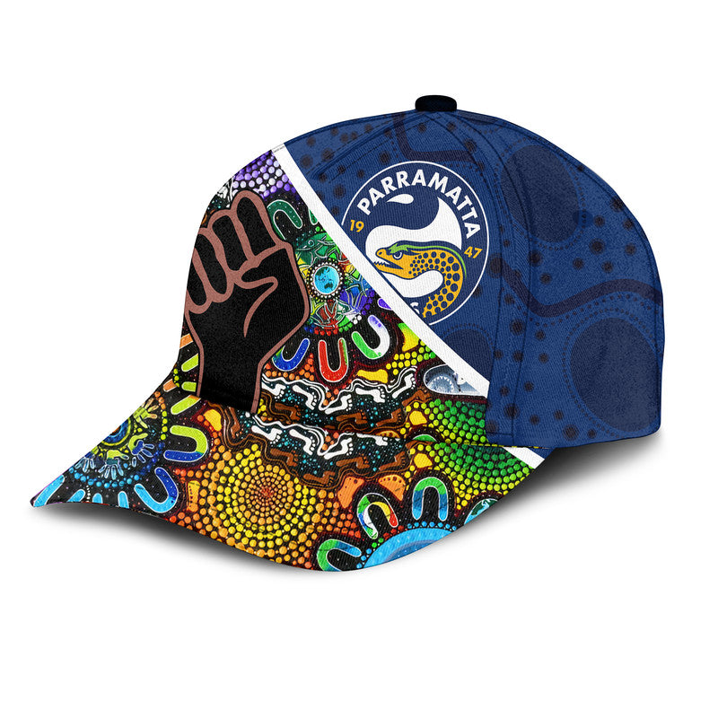 Parramatta Eels Classic Cap Eels Indigenous Aboriginal - Vibe Hoodie Shop