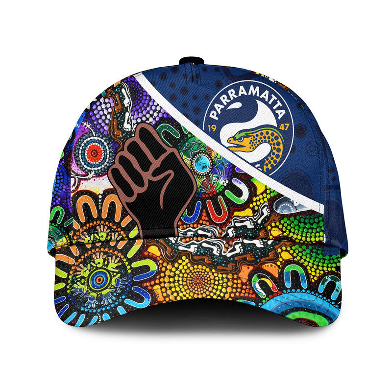 Parramatta Eels Classic Cap Eels Indigenous Aboriginal - Vibe Hoodie Shop