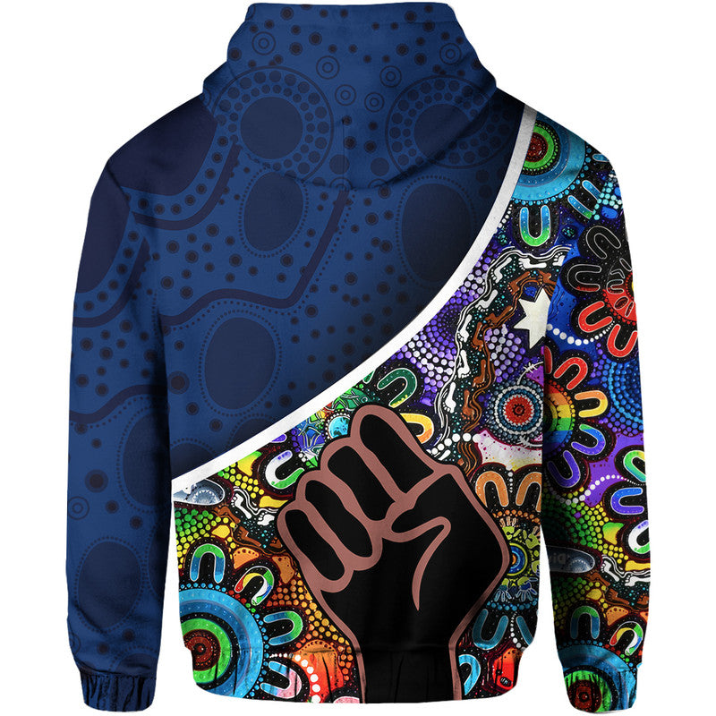 Parramatta Eels Zip Up And Pullover Hoodie Eels Indigenous Aboriginal LT9 - Vibe Hoodie Shop