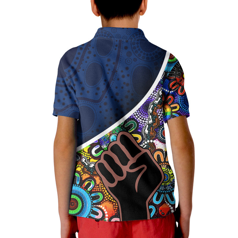 Parramatta Eels Polo Shirt Eels Indigenous Aboriginal LT9 - Vibe Hoodie Shop