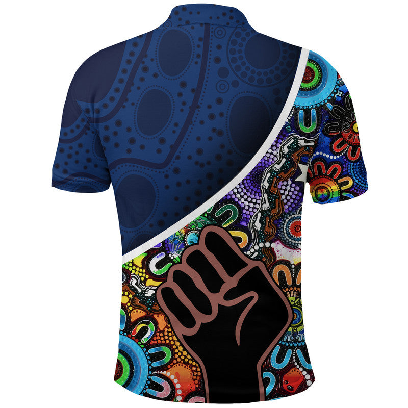 Parramatta Eels Polo Shirt Eels Indigenous Aboriginal LT9 - Vibe Hoodie Shop