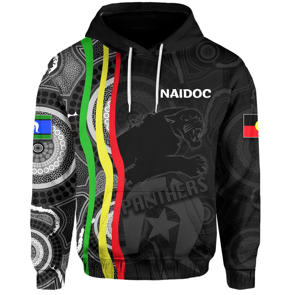 NAIDOC Panthers Hoodie Aboriginal - Vibe Hoodie Shop