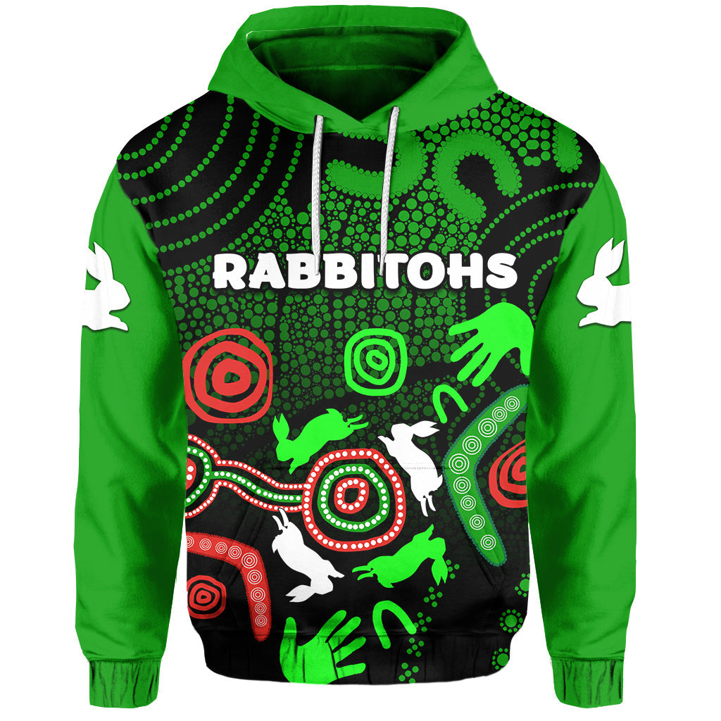 South Sydney Rabbitohs Indigenous Hoodie No.2 LT6 - Vibe Hoodie Shop