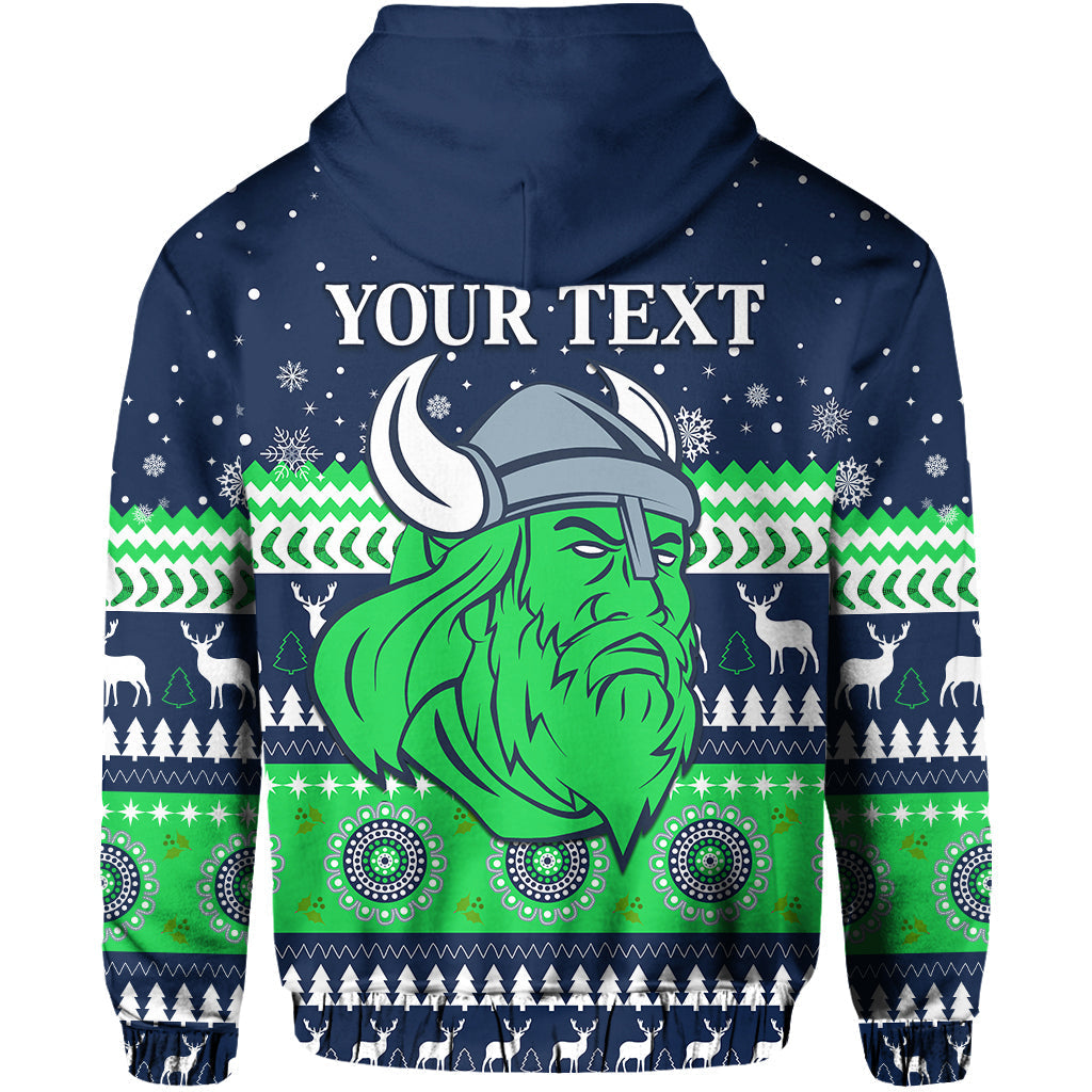 (Custom Personalised) Raiders Hoodie Canberra Merry Christmas The Milk LT13 - Vibe Hoodie Shop