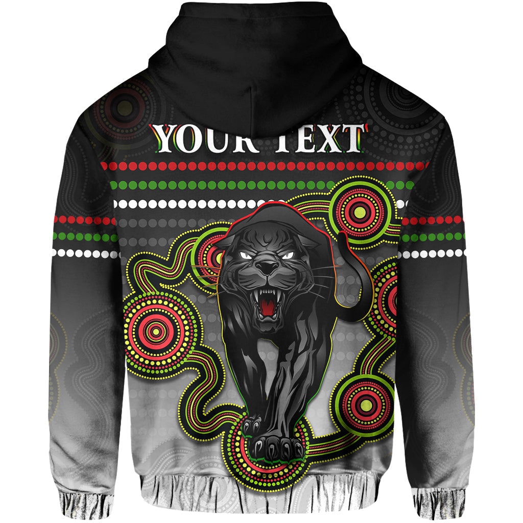 (Custom Personalised) Panthers Indigenous Hoodie Version White Alternate LT13 - Vibe Hoodie Shop