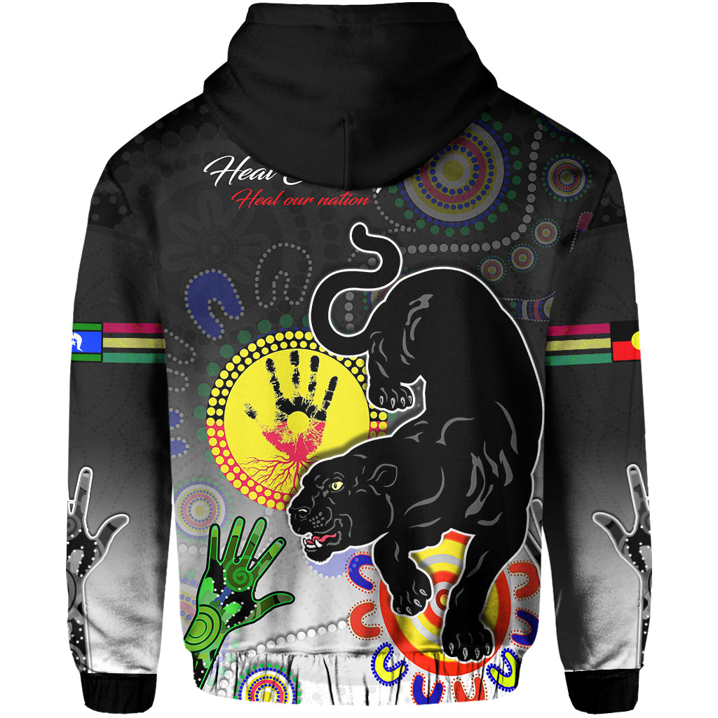 NAIDOC Panthers 2021 Zip Hoodie Health Life LT13 - Vibe Hoodie Shop