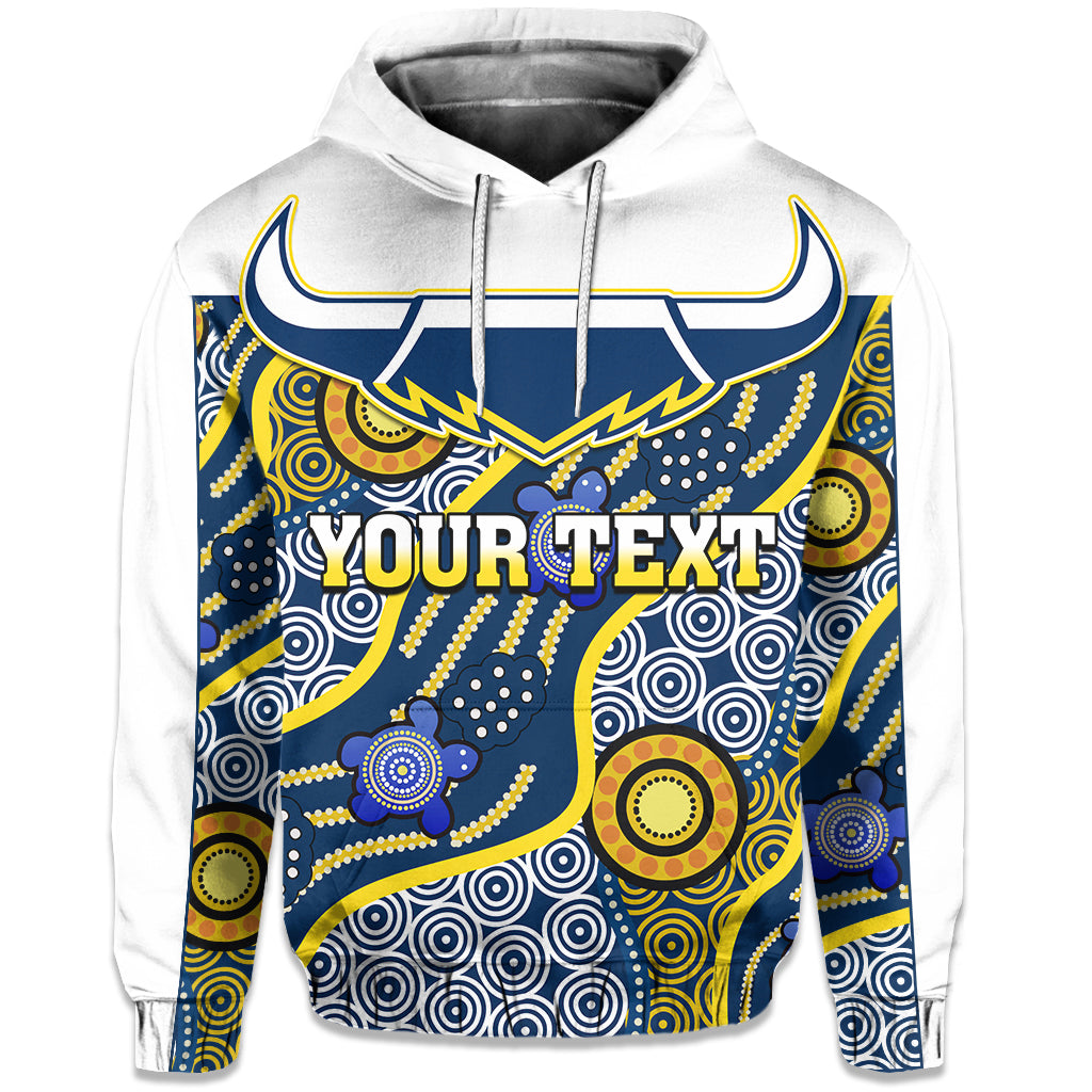 (Custom Personalised) Cowboys Hoodie North Queensland Indigenous LT13 - Vibe Hoodie Shop