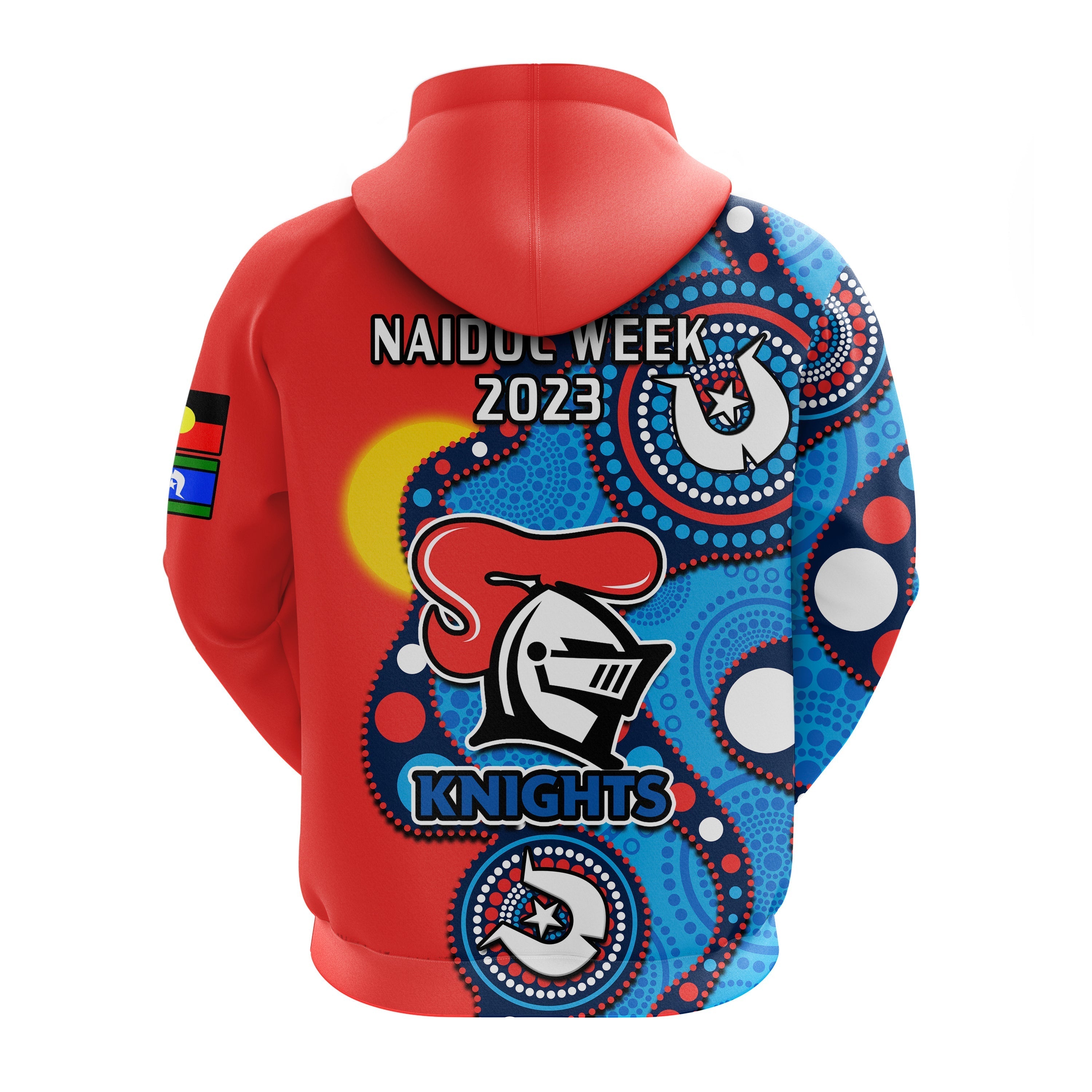 Knights Rugby NAIDOC 2023 Hoodie Indigenous For Our Elders - Vibe Hoodie Shop