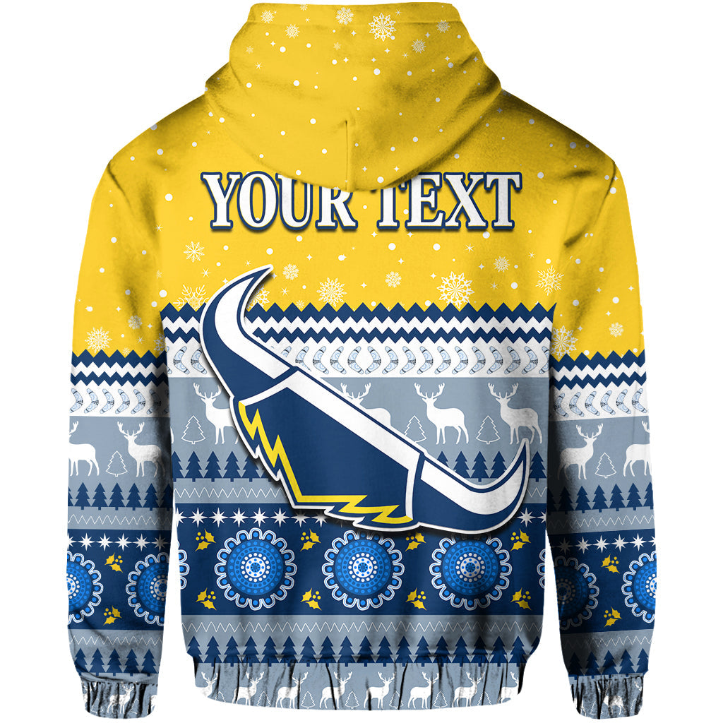 (Custom Personalised) Cowboys Aboriginal Hoodie Christmas North Queensland LT13 - Vibe Hoodie Shop
