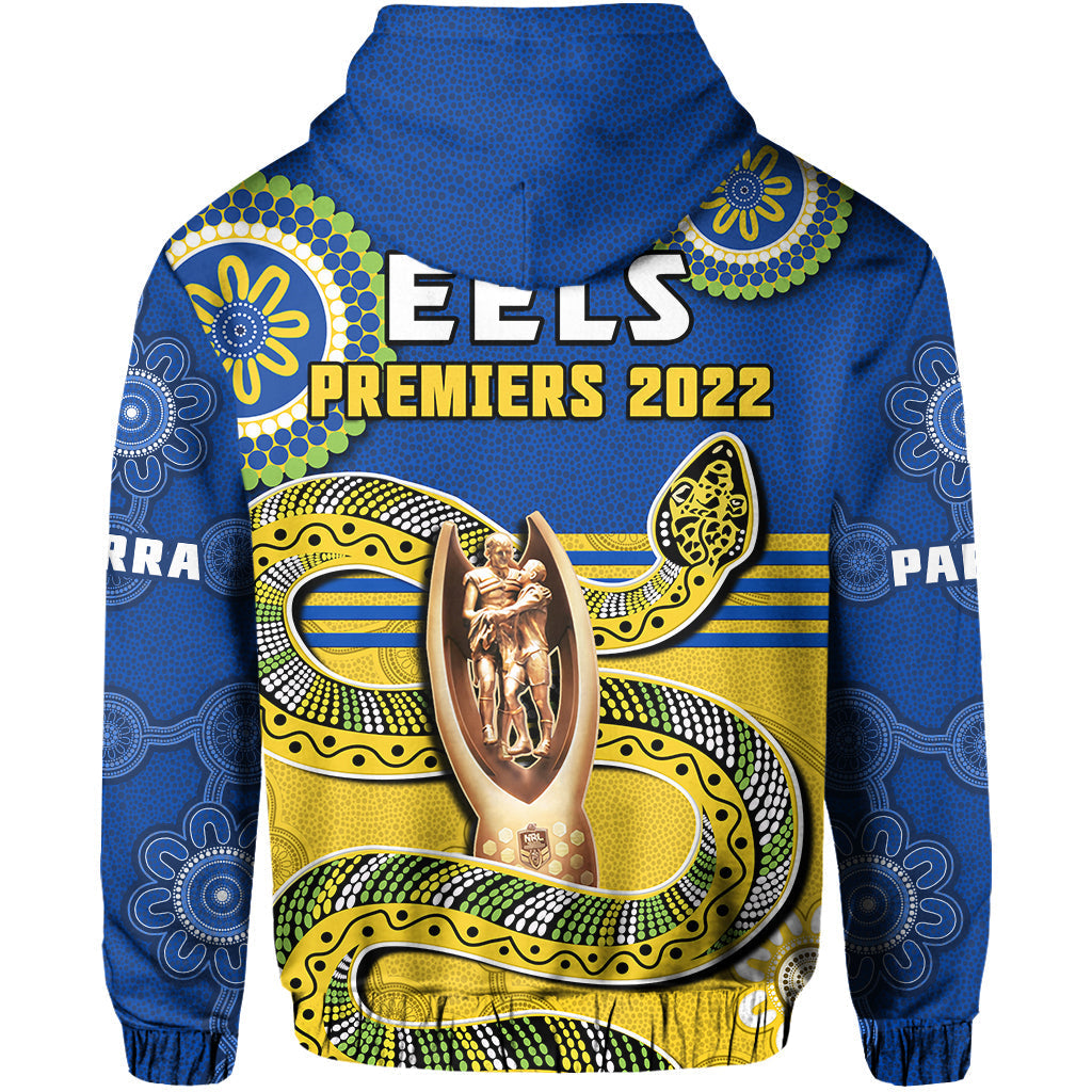 Eels Rugby Hoodie Parra 2022 Indigenous Proud Premiers - Vibe Hoodie Shop