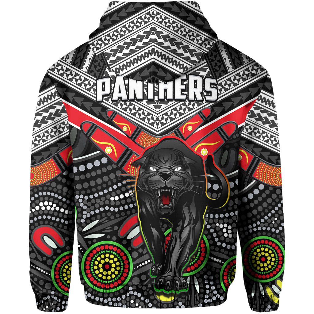 Panthers Rugby Hoodie Aboriginal and Polynesia Penrith The Riff LT13 - Vibe Hoodie Shop