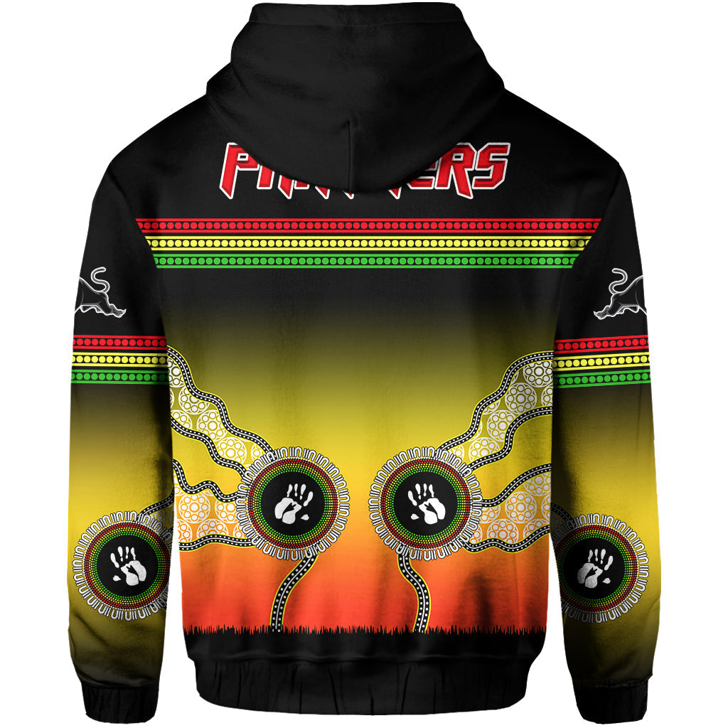 Panthers Hoodie Go The Mighty Penrith Aboriginal LT13 - Vibe Hoodie Shop