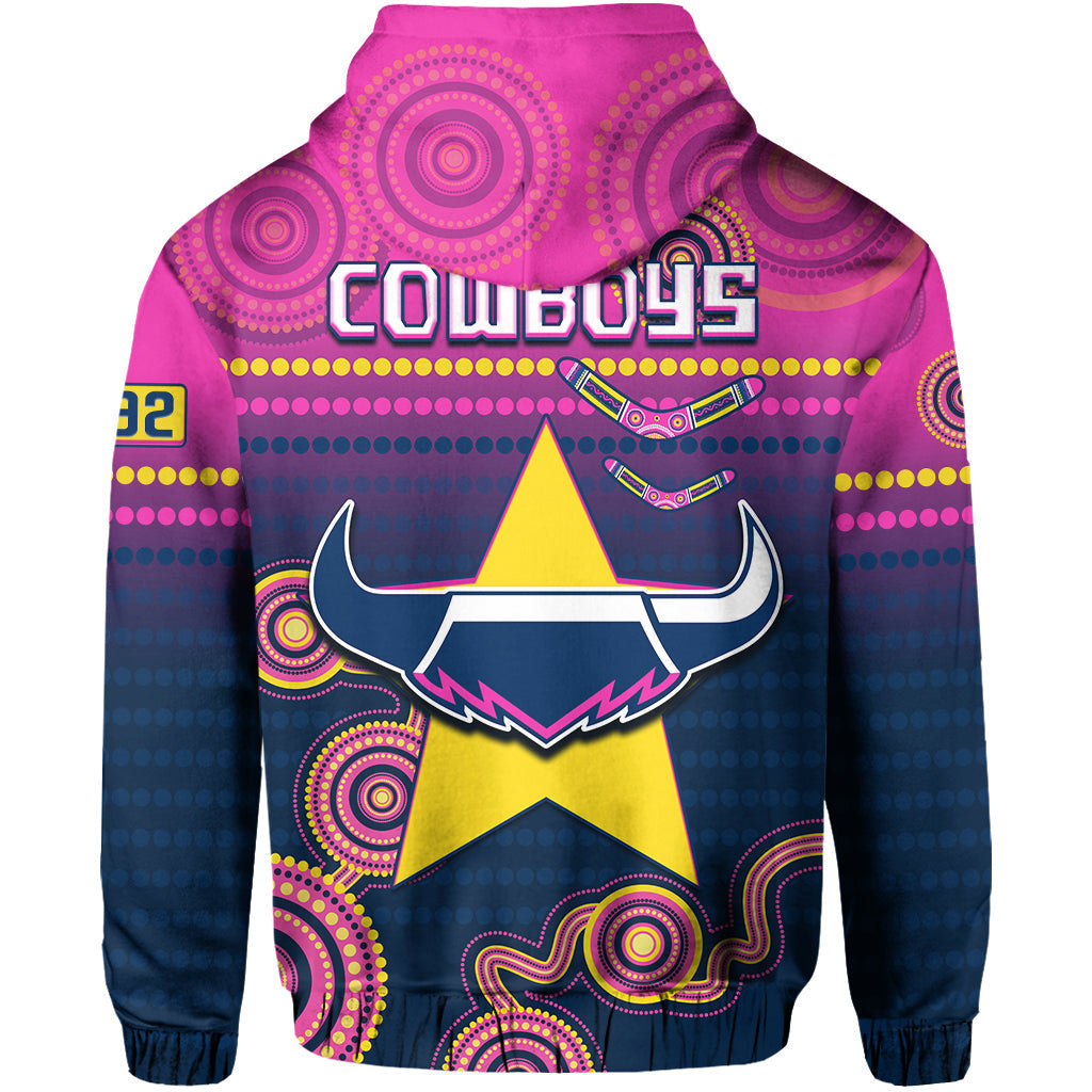 Cowboys Rugby Hoodie Aboriginal Go Premiers North Queensland LT13 - Vibe Hoodie Shop